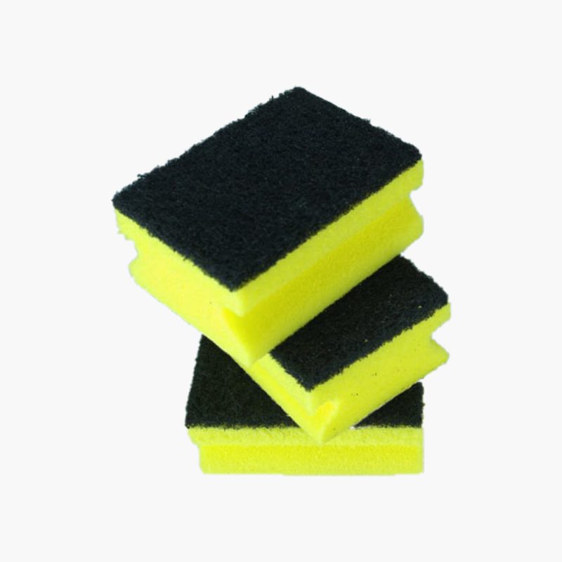 Dishwashing sponge kitchen scouring pads protects nails and fingers - Image 2