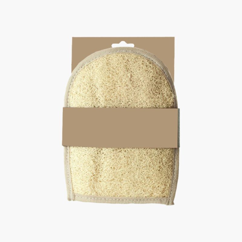 Double sided loofah exfoliating shower gloves scrubbing - Image 3