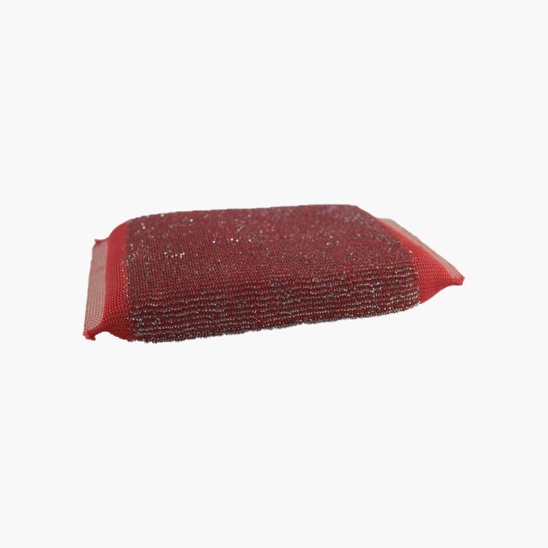 High-quality kitchen stainless steel wire mesh sponge scrubber - Image 6