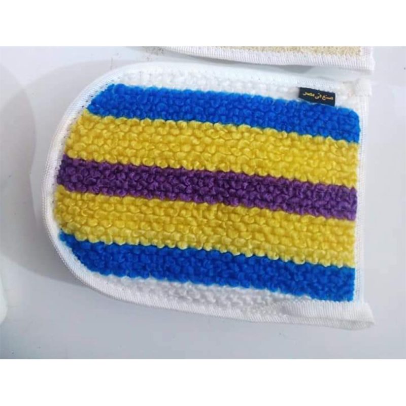 Shower gloves scrubbing double sided polyester - Image 2