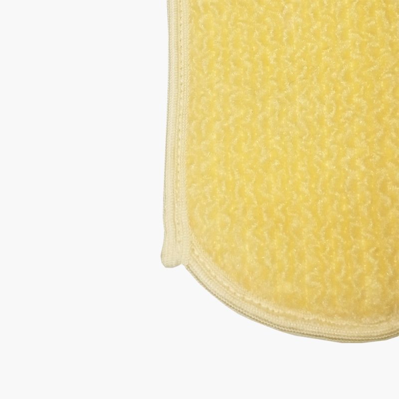 Loofah shower back long strap scrubber with wood handle - Image 3